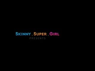 Lying inside the tub begins girl hungry for large o