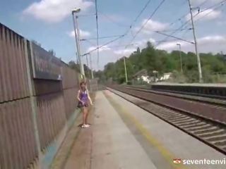 Teen Angel Gets Banged Inside The go into Air