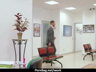 Big Titted Secretary Fucks At The Office 24
