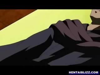Hentai ni cô sexsex và cưỡi cứng một thứ cuốc trong các dungeon