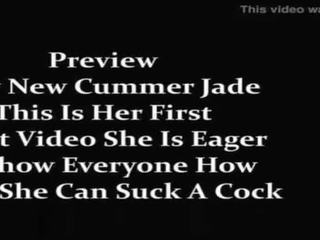 Flirty New Cummer Jade's First show