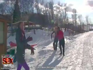 Извратен банда трясък vid представени от студент ххх филм страни