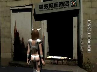 辣妹 3d 动漫 奴隶 得到 绑 向上