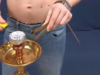 Blowjob trong một tắm đầu với thô tối lỗ thủng quái
