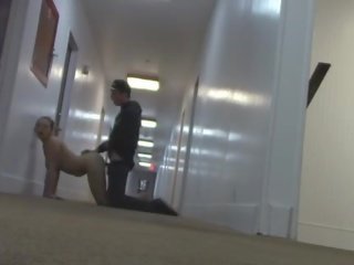 Risky Hotel Hallway x rated video