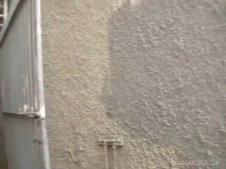 Rapping skeet alyssa branch stretched içinde laundry room!