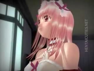 Trashy 3D Anime feature Gets Fucked