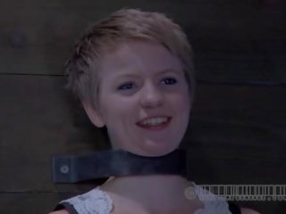 Geeky playgirl is bounded for raging castigation