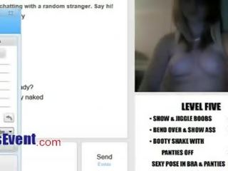Camgirl вижимання її супер йолопи