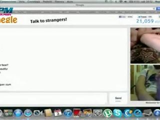 Omegle的 加拿大的 妓女 同 巨大 奶 亂搞 她的 新