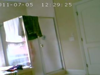 Son's 18 Yo friend Again On Hidden Cam