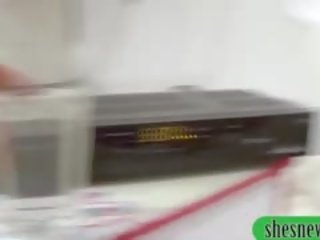 Cute Blonde Chick Strip Off Then Blowjob And Screwed On Cam