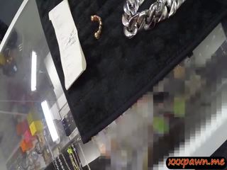 Slattern offers her pussy to redeem her silver chain she pawned