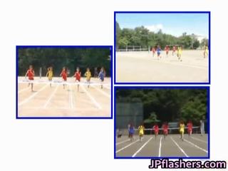 自由 jav 的 亚洲人 女孩 运行 一 裸体 track