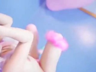 Cherrycrush 編集 - クソ アナル フェラチオ 精液 ショット と ミズ 女の子