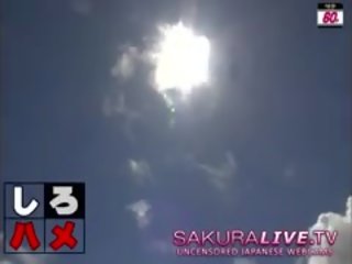 Okinawa 성인 클립 파티 와 아시아의 소녀