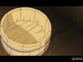 열렬한 헨타이 하녀 소리내어 감독자 정액 아웃 의 그녀의 masters 음경