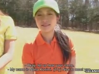 Pleasant Golf lady Nana Kunimi begin A Mistake And Now She