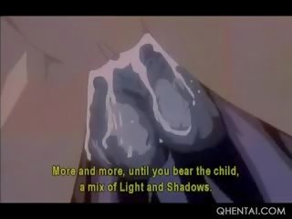 Krūtainas hentai princese izpaužas mazas cunt smashed līdz monstrs