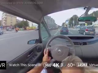 [holivr] 汽车 x 额定 电影 adventure 100％ driving 他妈的 360 vr 性别 电影