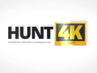 Hunt4k&period; 迷人 辣妹 是 生病 的 窮 suitor 和 希望 現金