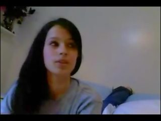 Web kamera chatting and strip