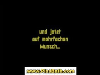 Watersports fetish bitch Blow Job Peeing shower