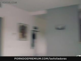 LAS FOLLADORAS - Naughty divinity Taylor Sands fucks amateur dude