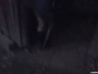 Dogging aýaly gangbanged and creampied at the picnic area