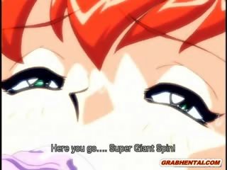 Redhead hentai mahirap tentacles poking