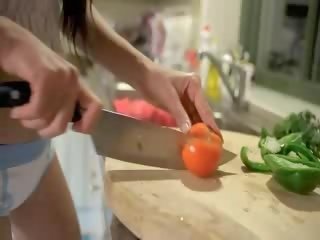 Unreal pepper in her tight vagina