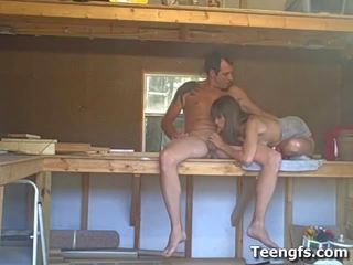 Shagging en une cabanon