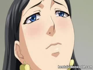 Internal jizz shot for Big Boobs manga slut