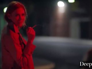 Deeper&period; maitland ward şehvetli tuvalet ile sarmaşık lebelle