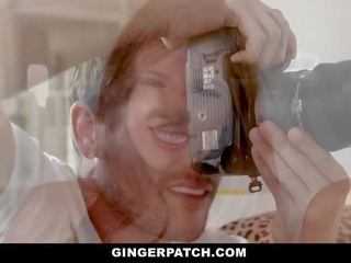 Gingerpatch - 热 姜 模型 让 photographer 他妈的