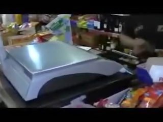 Big Titty Mexican girlfriend In Public Market