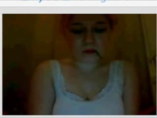 Chatroulette german bounces her huge susu