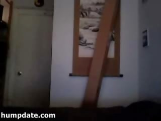 Flirty couple having fun with their superb hump date
