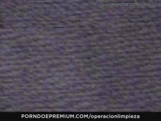OPERACION LIMPIEZA - POV fuck with redhead Colombian cleaning young woman Elisa Odiosa