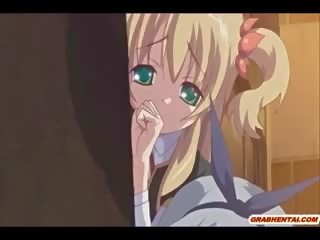 Buah dada besar animasi pornografi ciri brutal tentakel poking