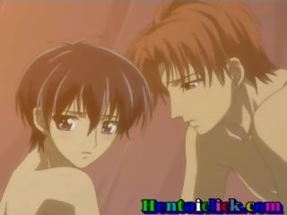 Hentai homosexuální stripling předehra n mající anální zkurvenej