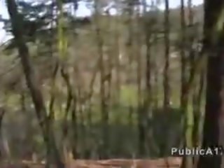 Білявка чешка недосвідчена вдарив назовні