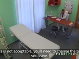 Captivating patient fucked in waiting room in fake hassahana