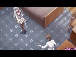 Hentaý young woman gets fucked in klass