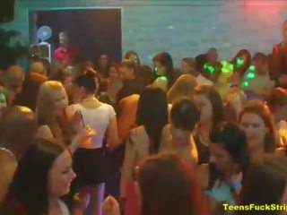 Prick hungry ladies turn slutty at real cfnm katelu