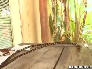 Divje in spogledljiva vigorous jahanje