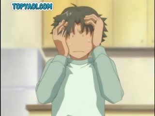 绑 向上 动漫 男孩 舔 一 硬 公司 公鸡 和 骑术 硬 c