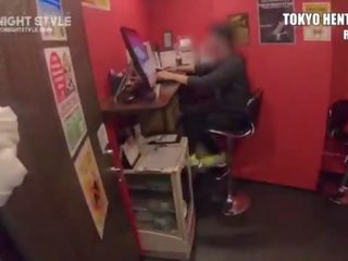 Blackanese chlápek splňuje japonská špinavý video dělník část jeden