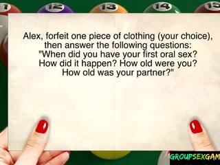 Gangbanged diva plays kinky sexgame