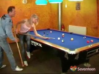 Fucking On The Pool Table